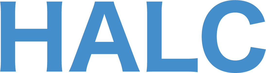 HALCのアプリ画面と検知器