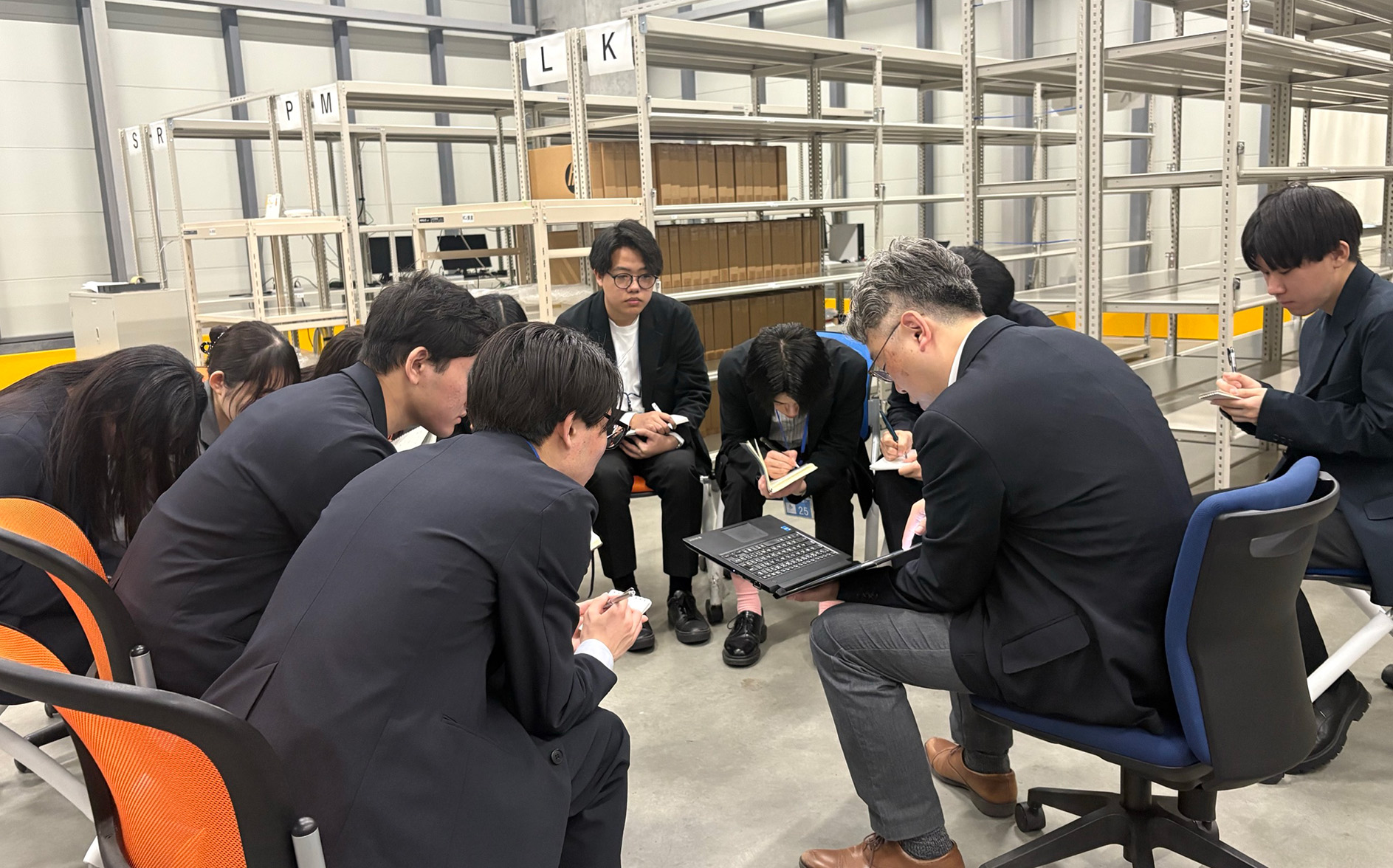 キッティングセンター見学